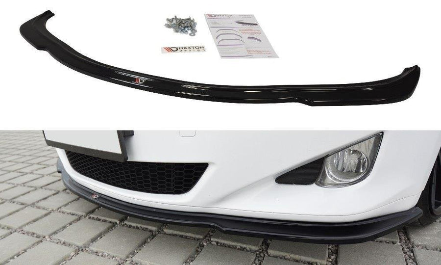 Maxton Design LE-IS-2-FD1T Front Splitter V.1 Lexus IS MK2 | Duco Car Parts UK Car Parts