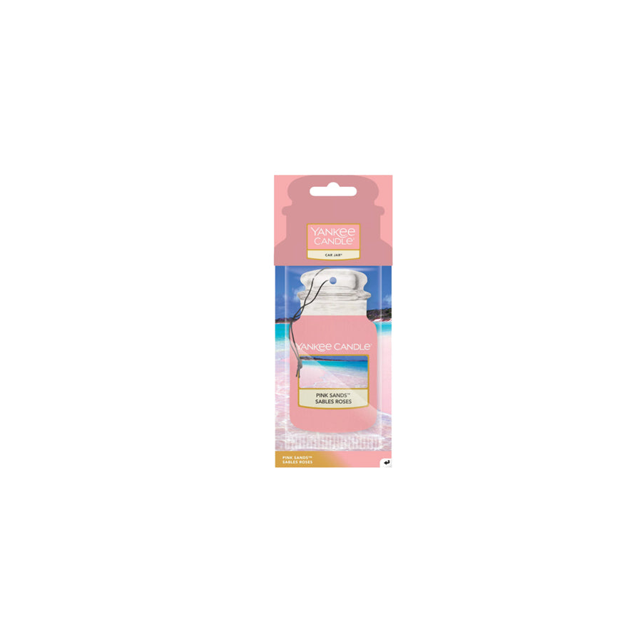 Yankee Candle Car Jar Air Freshener - Pink Sands