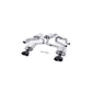 MillTek Audi B8 & B8.5 Cat-Back Exhaust (S4 & S5)