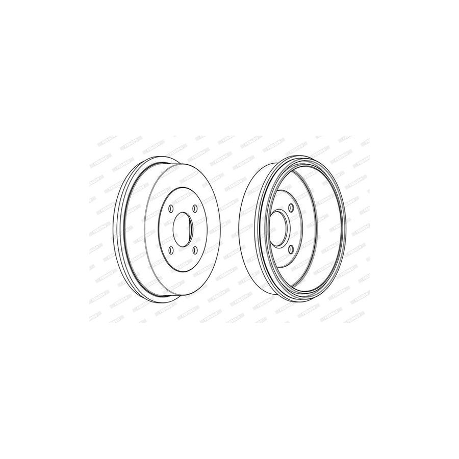 Ferodo Sl Fsl1928 Brake Pad Set Incl Wear Warning Contact With Brake Caliper Screws