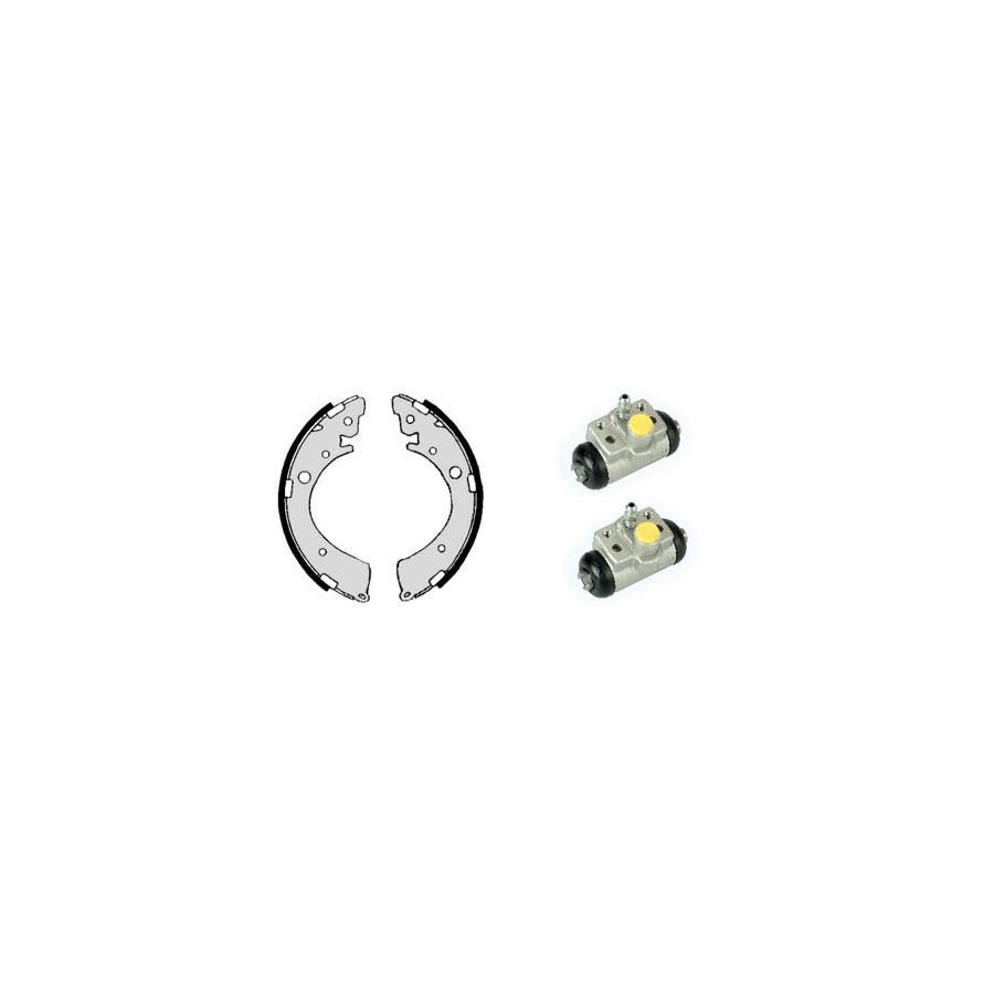 BREMBO STANDARD KIT H 28 008 Brake Shoe Set for HONDA Accord III Saloon CA O 200Mm