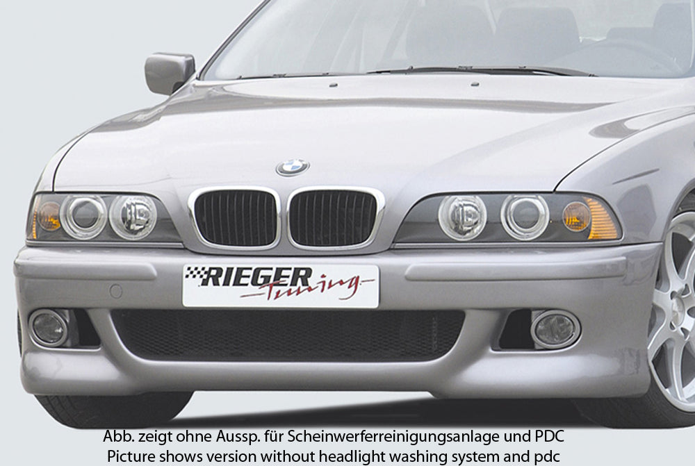 Rieger 00053113 BMW 5 Series E39 Front Bumper