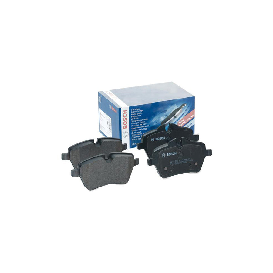 Bosch 0986494489 Brake Pad Set With Anti Squeak Plate BP1410