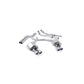 MillTek Audi C7 Sportback Valved & Non-Resonated Cat-Back Exhaust System (S6 & S7)