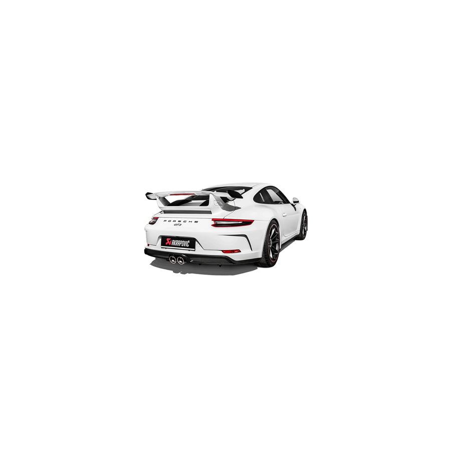 Akrapovic Porsche 991.2 OPF GPF Titanium Slip-On Race Line (GT3 & GT3 RS)