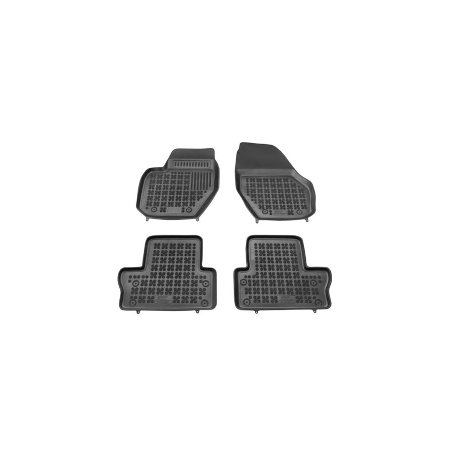 REZAW PLAST Tailored 200404 Floor mat set for VOLVO XC60 I (156) Elastomer, Front and Rear, Quantity: 4, Black