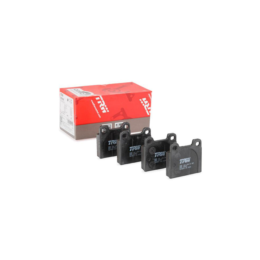 TRW Gdb142 Brake Pad Set Not Prepared For Wear Indicator