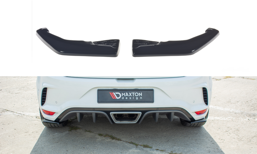 Maxton Design RE-ME-4-RS-RSD1T Rear Side Splitters Renault Megane RS MK4 | Duco Car Parts UK Car Parts
