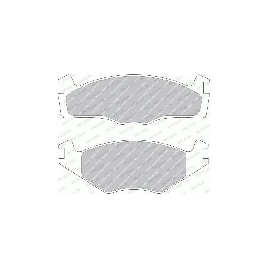 Ferodo Premier Fdb392G Brake Pad Set Not Prepared For Wear Indicator