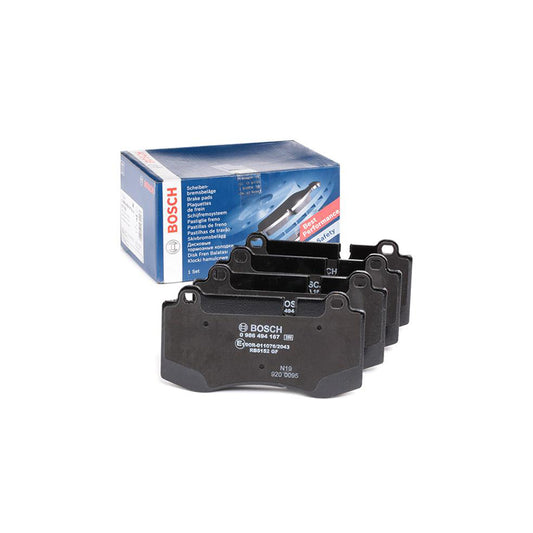 Bosch 0986494167 Brake Pad Set With Anti Squeak Plate BP1078