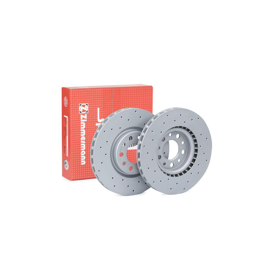 ZIMmERMANN SPORT COAT Z 110 2224 52 Brake Disc for ALFA ROMEO Giulia Saloon 952 Internally Vented Perforated Coated