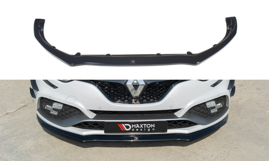 Maxton Design RE-ME-4-RS-FD2T Front Splitter V.2 Renault Megane RS MK4 | Duco Car Parts UK Car Parts