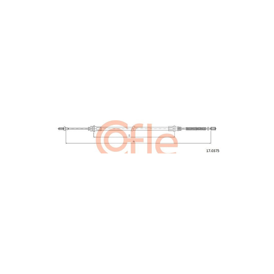 COFLE 1653.2 Throttle Cable | Duco Car Parts UK Car Parts