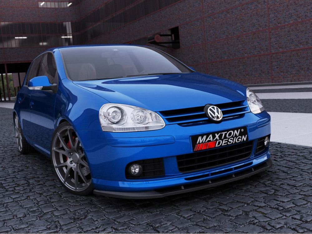 Maxton Design VW-GO-5-VOTEX-FD1T Front Splitter VW Golf v | Duco Car Parts UK Car Parts