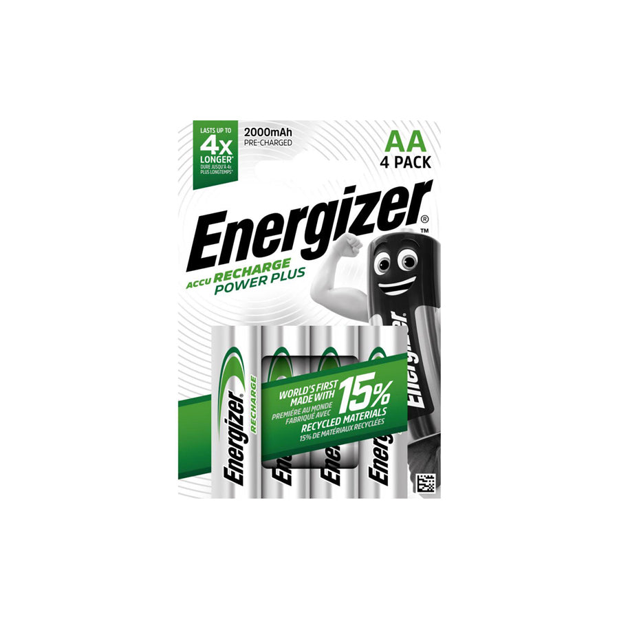 ENERGIZER AA (HR6), Power Plus E300626700 Battery 1.2V, 2000mAh, standard, 4