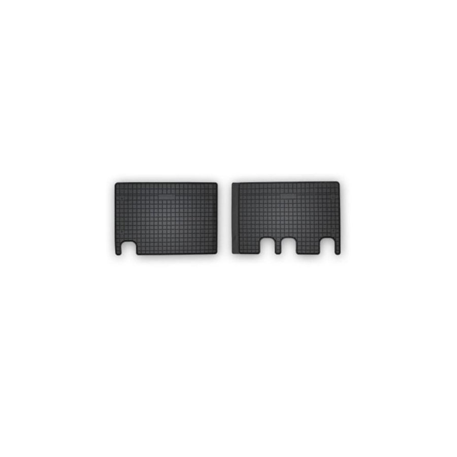 FROGUM Tailored 402409 Floor mat set for CITROEN Dispatch III MPV (V) Elastomer, Rear, Quantity: 2, Black, (LHD)
