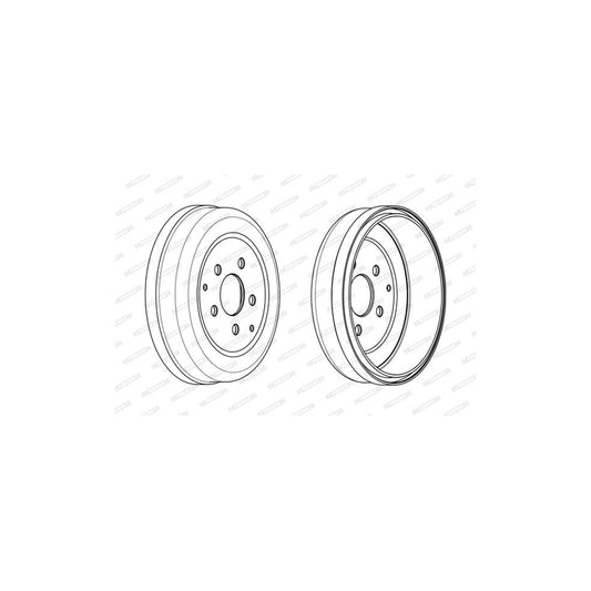 Ferodo Premier Fdb610B Brake Pad Set Not Prepared For Wear Indicator With Brake Caliper Screws