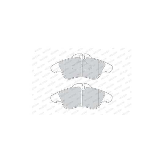Ferodo Premier Fdb1038 Brake Pad Set Incl Wear Warning Contact With Piston Clip