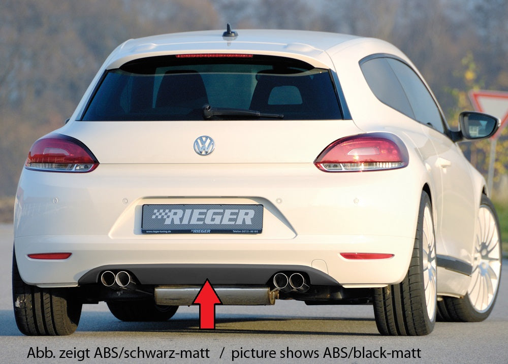 Rieger 00099787 VW 13 Mk3 Scirocco Rear Diffuser