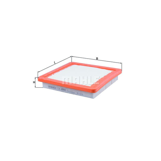 MAHLE ORIGINAL LX 4066 Air Filter for NISSAN Note II Hatchback (E12) Filter Insert