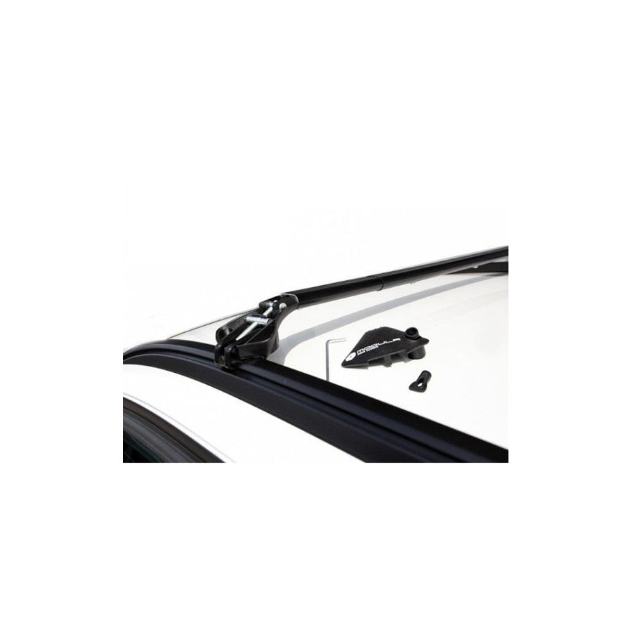 MODULA MOCSOB0AL00000008 Roof bars for closed roof rails, Universal, 78-119 cm, 75 kg, Aluminium
