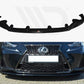 Maxton Design LE-IS-3F-FSPORT-FD1T Front Splitter Lexus Is MK3 Facelift F-sport | Duco Car Parts UK Car Parts
