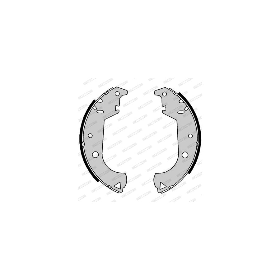 FERODO FSB4187 Brake Shoe Set without lever PREMIER