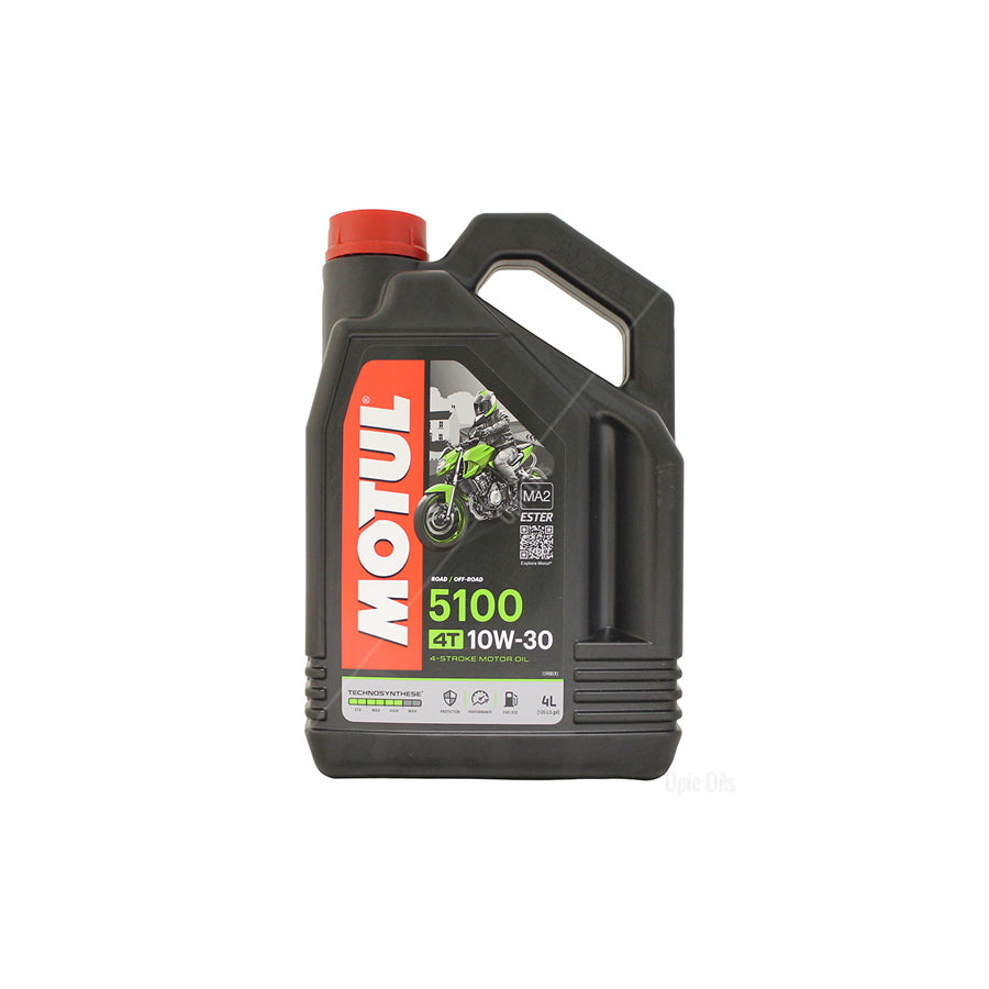 Motul 5100 4T 10w-30 Ester Synthetic 4 Stroke Motorcycle Engine Oil 4l