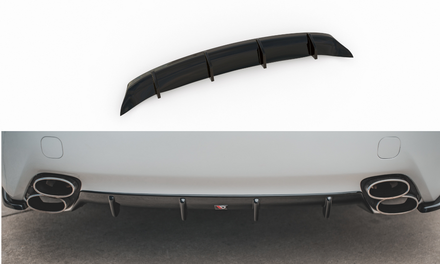 Maxton Design LE-ISF-2-RS1T Rear Valance Lexus IS F MK2 | Duco Car Parts UK Car Parts