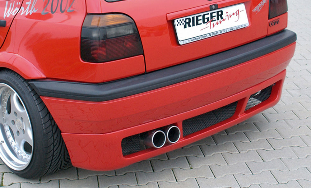 Rieger 00042062 VW Mk3 Golf Rear Diffuser