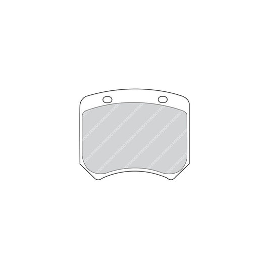 Ferodo Sl Fsl1100 Brake Pad Set With Acoustic Wear Warning