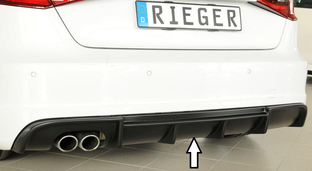 Rieger 00056804 Audi 8V A3 Rear Diffuser