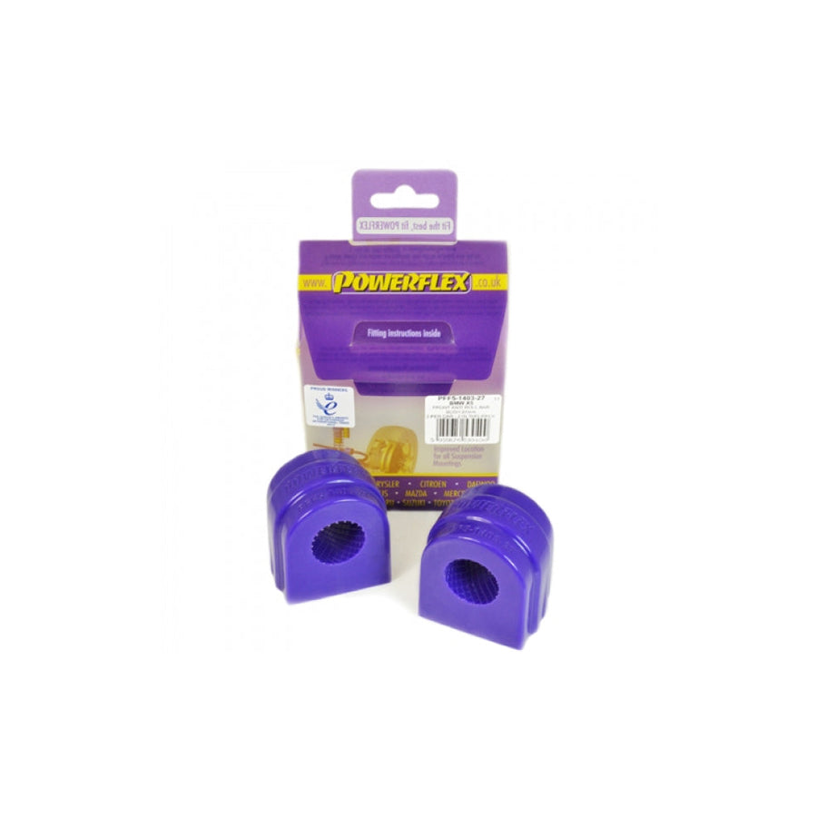 Powerflex BMW E70 E71 E72 F15 Front Anti Roll Bar Mounting Bush 27mm