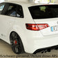 Rieger 00056804 Audi 8V A3 Rear Diffuser for Twin Tailpipe Left -  Matte Black