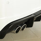 Rieger 00056804 Audi 8V A3 Rear Diffuser for Twin Tailpipe Left -  Matte Black