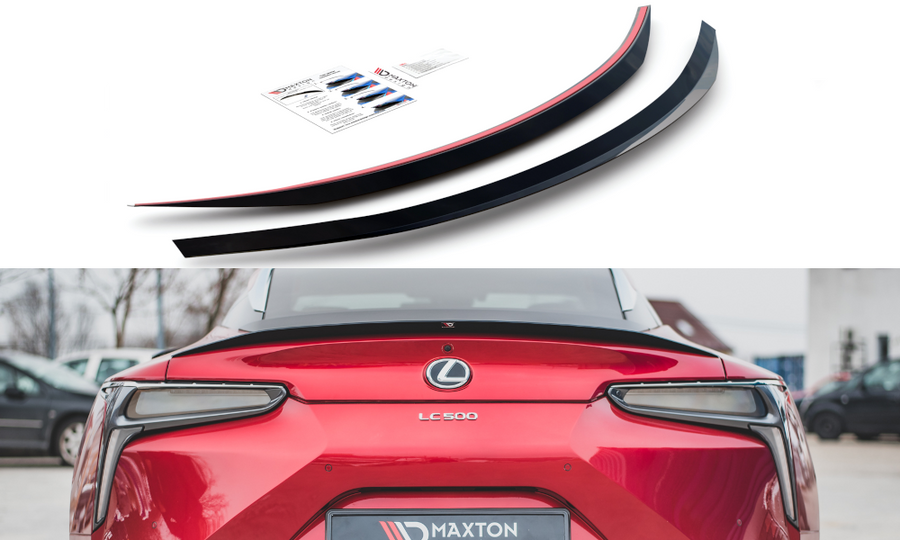 Maxton Design LE-LC-500-CAP1T Spoiler Cap Lexus LC 500 | Duco Car Parts UK Car Parts