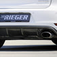 Rieger 00099799 VW Mk6 Golf Rear Diffuser (GTI & GTD)