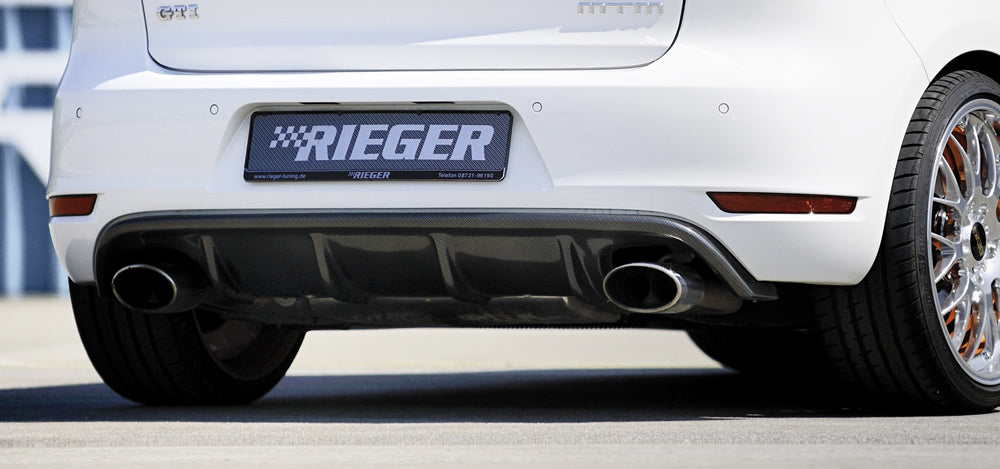 Rieger 00099799 VW Mk6 Golf Rear Diffuser (GTI & GTD)