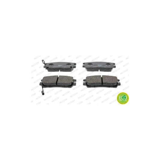 Ferodo Premier Eco Friction Fdb804 Brake Pad Set With Acoustic Wear Warning Without Accessories