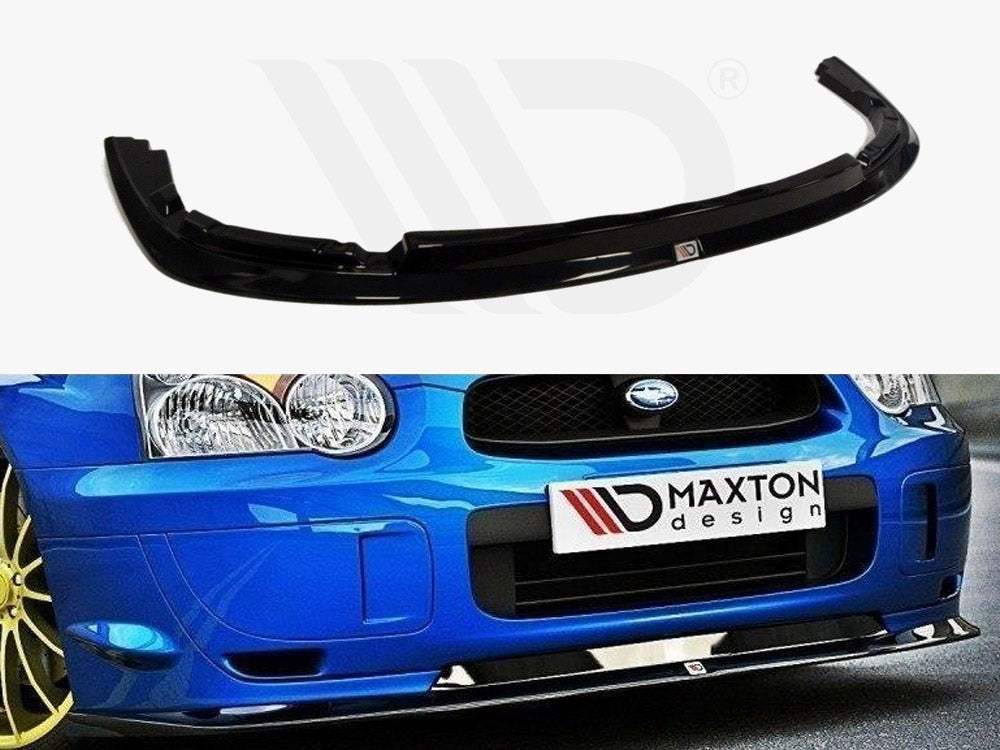 Maxton Design SU-IM-2F2-WRX-STI-FD1T Front Splitter Subaru Imprezafits | Duco Car Parts UK Car Parts