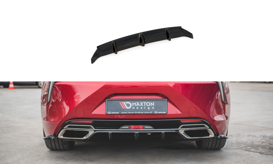 Maxton Design LE-LC-500-RS1T Rear Valance Lexus LC 500 | Duco Car Parts UK Car Parts