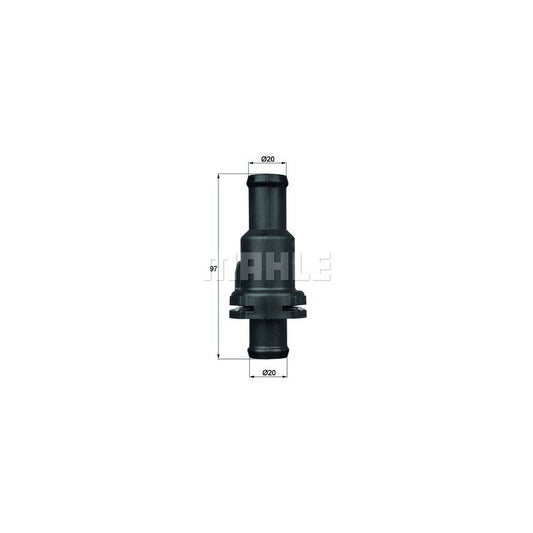MAHLE ORIGINAL TI 3 92 Engine thermostat Opening Temperature: 92°C, with seal