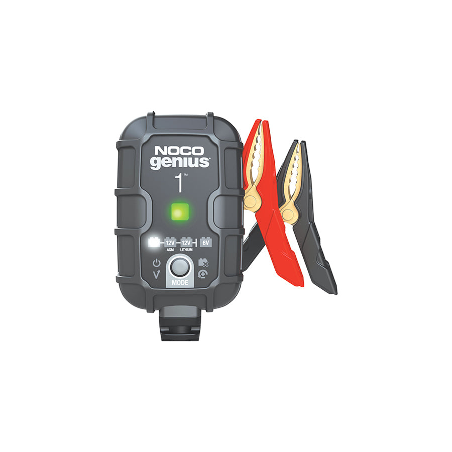 Genius Noco 1EU 1007941EU Battery Charger trickle charger, 1?A, 6/ 12VV, 30 Ah