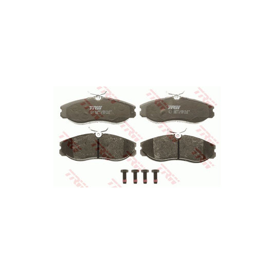 TRW Cotec Gdb1113 Brake Pad Set Not Prepared For Wear Indicator With Brake Caliper Screws With Accessories