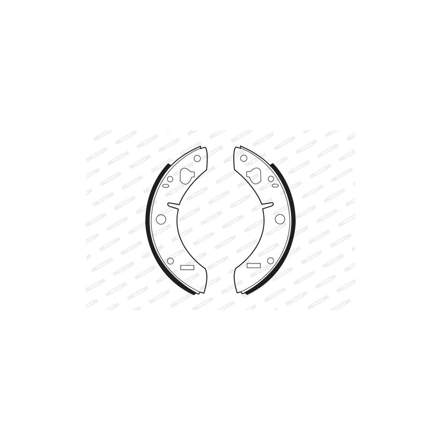 FERODO PREMIER FSB372 Brake Shoe Set