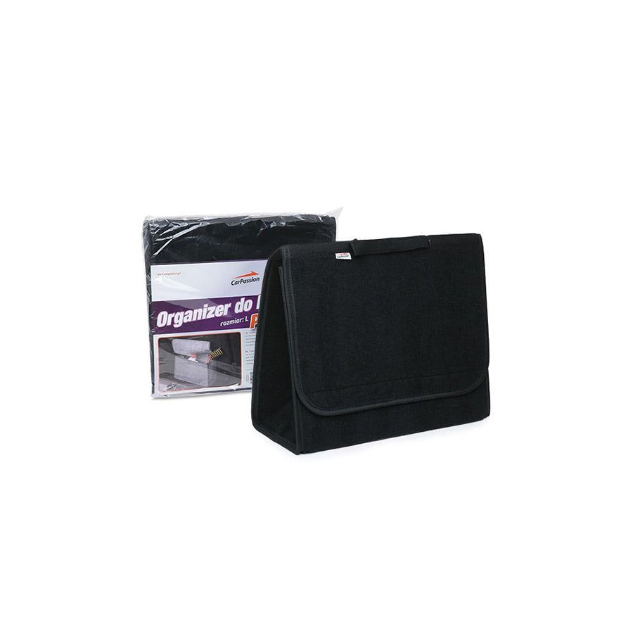 CARPASSION 20100 Car boot storage bag 500g, L, Black