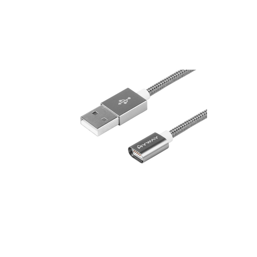 CARMOTION 63030 USB charge cable Silver, Magnetic