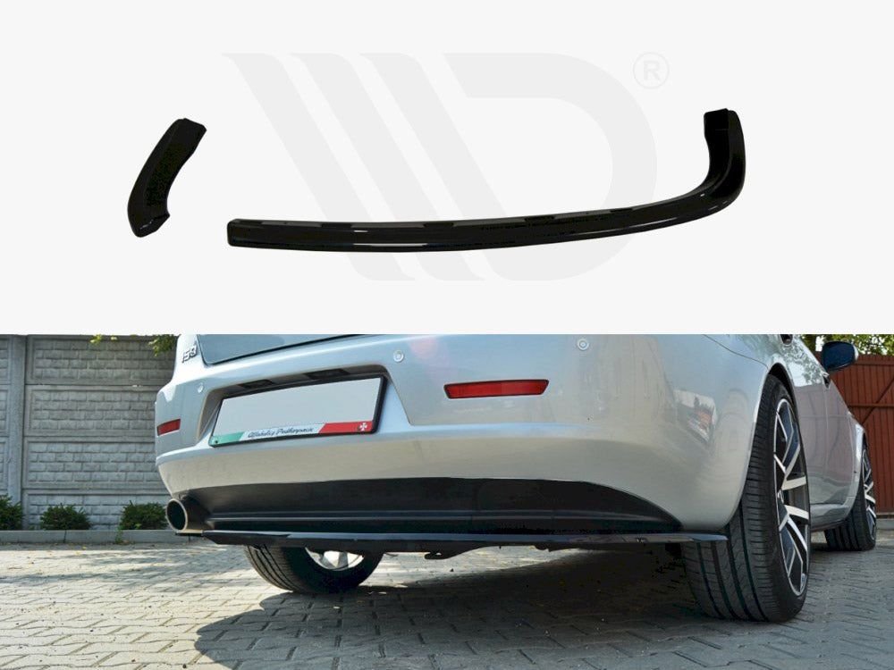 Maxton Design AL-159-RSD2T Central Rear Splitter Alfa Romeo 159 | Duco Car Parts UK Car Parts