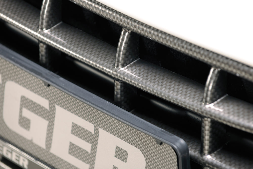 Rieger 00099798 VW 13 Mk3 Scirocco Grille - Carbon-Look