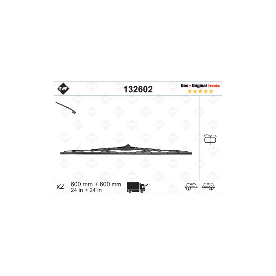 Swf Original 132602 Wiper Blade | Duco Car Parts UK Car Parts